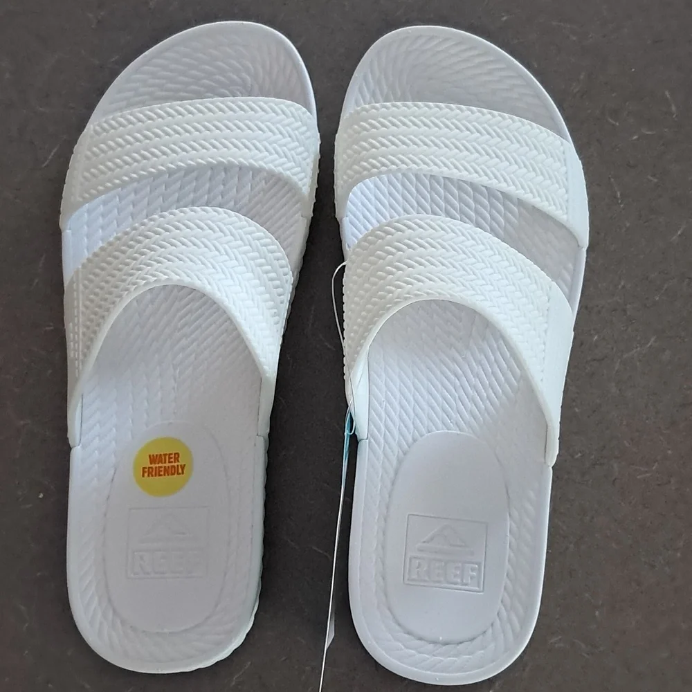 Reef Women's New Water Vista Slides Sandals White Water Friendly Various Sizes